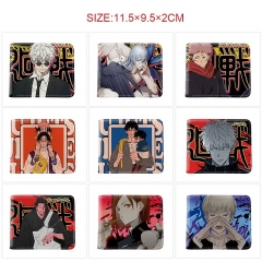 18 Styles Jujutsu Kaisen Cartoon Pattern Purse Anime Short Wallet