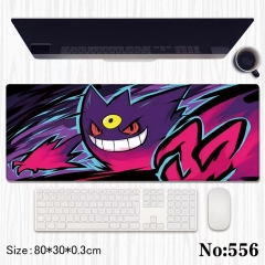 80*30*0.3cm 2 Styles Pokemon Cartoon Anime Mouse Pad