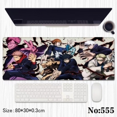 80*30*0.3cm 3 Styles Jujutsu Kaisen Cartoon Anime Mouse Pad