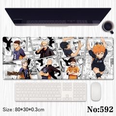 80*30*0.3cm 2 Styles Haikyuu Cartoon Anime Mouse Pad