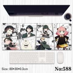 80*30*0.3cm SPY×FAMILY Cartoon Anime Mouse Pad
