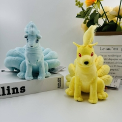 2 Styles 16cm Pokemon Alolan Ninetales Cartoon Anime Plush Toy Doll
