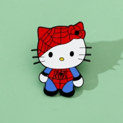 Hello Kitty Cartoon Anime Alloy Pin Brooch