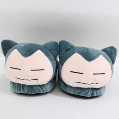 28CM Pokemon Snorlax Anime Plush Slipper for Adult