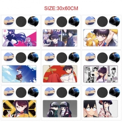 12 Styles 60*30CM Komi Can't Communicate Cartoon Pattern Anime Mouse Pad
