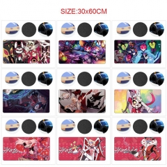 13 Styles 60*30CM Hazbin Hotel Cartoon Pattern Anime Mouse Pad