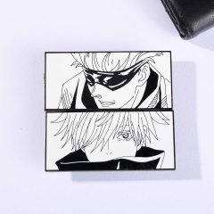 53*25MM 2 Styles Jujutsu Kaisen Cartoon Pin Anime Alloy Brooch