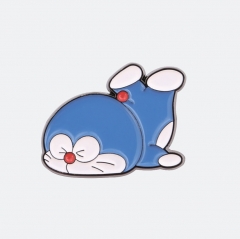 Doraemon Cartoon Pin Anime Alloy Brooch