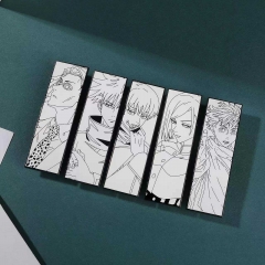 65MM 5 Styles Jujutsu Kaisen Cartoon Pin Anime Alloy Brooch