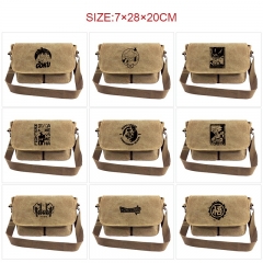 11 Styles Dragon Ball Z Cartoon Canvas Shoulder Bag Anime Crossbody Bag