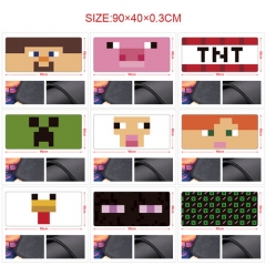 11 Styles 90*40CM Minecraft Pattern Anime Mouse Pad
