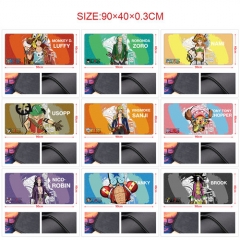 11 Styles 90*40CM One Piece Cartoon Pattern Anime Mouse Pad