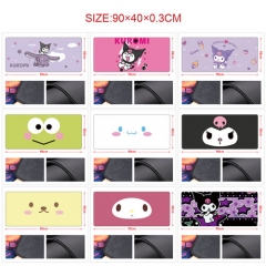 11 Styles 90*40CM Sanrio Kuromi Pattern Anime Mouse Pad