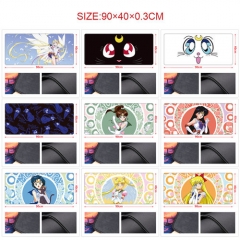 14 Styles 90*40CM Pretty Soldier Sailor Moon Pattern Anime Mouse Pad