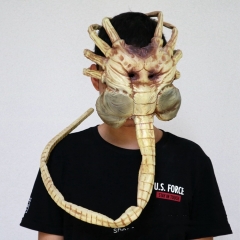 2 Styles Original Alien：Covenant Halloween Alien Facehugger Face-Hugging Insect Anime Mask