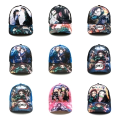 13 Styles Demon Slayer: Kimetsu no Yaiba Cartoon Baseball Cap Anime Hat