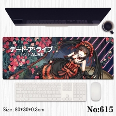 80*30*0.3cm Date A Live Cartoon Anime Mouse Pad