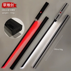 (with Light) 6 Styles Naruto Cosplay Katana Anime Wooden Sword Weapon
