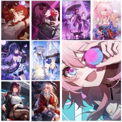 跨境新款动漫高清海报 Star Rail二次元崩坏星穹铁道游戏海报挂画