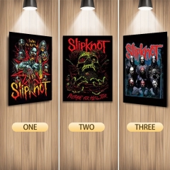 Slipknot Cartoon Can Change Pattern Lenticular Flip Anime 3D Poster