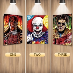 The Joker Cartoon Can Change Pattern Lenticular Flip Anime 3D Poster