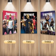 Fortnite Cartoon Can Change Pattern Lenticular Flip Anime 3D Poster