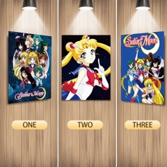 Pretty Soldier Sailor Moon Cartoon Can Change Pattern Lenticular Flip  Anime 3D Poster
