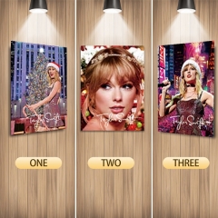2 Styles Taylor Alison Swift Cartoon Can Change Pattern Lenticular Flip Anime 3D Poster
