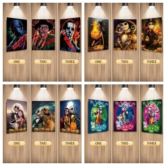 The Nightmare Before Christmas Cartoon Can Change Pattern Lenticular Flip Anime 3D Poster