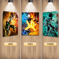 2 Styles Dragon Ball Z Cartoon Can Change Pattern Lenticular Flip Anime 3D Poster