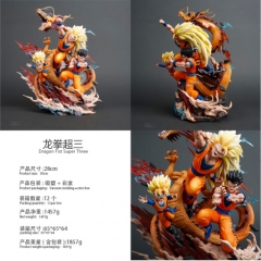(纸箱+泡沫 超三父子)七龙珠龙拳超三公仔手办高28厘米重1457g一箱12个