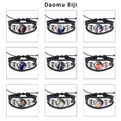 12 Styles Tomb Notes Cartoon Anime Bracelet Wristband
