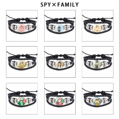12 Styles SPY×FAMILY Cartoon Anime Bracelet Wristband
