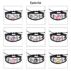 15 Styles Sanrio Cartoon Anime Bracelet Wristband