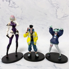 3 Styles Cyberpunk David Martinez Rebecca Lucyna Kushinada Cartoon Anime PVC Figure