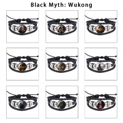 34 Styles Black Myth: Wukong Cartoon Anime Bracelet Wristband