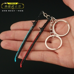2 Styles Cyberpunk 2077 Game Anime Alloy Swords keychain