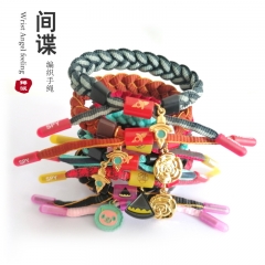 7 Styles SPY×FAMILY Cartoon Woven Anime Bracelet Wristband