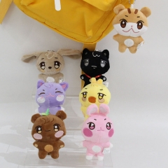7 Styles 4 Inch ATEEZ Cartoon Anime Plush Toy Pendent