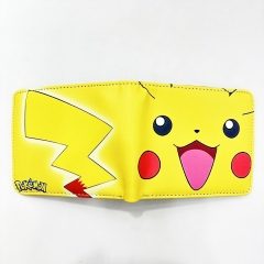 Pokemon Cartoon PU Purse Anime Short Wallet