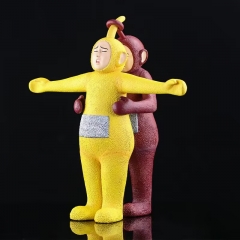 2 Styles 17.2cm Teletubbies Laa-Laa Po Cartoon Anime PVC Figures