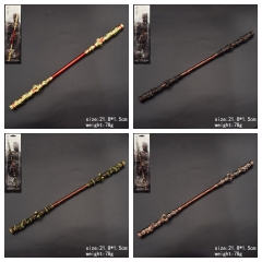 21.8cm 5 Styles Black Myth: Wukong Cartoon Anime Alloy Ruyi Golden Cudgel