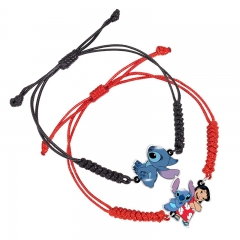 7 Styles Lilo & Stitch Cartoon Anime Acrylic Bracelet