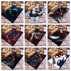 32 Styles 3 Sizes Marvel Comics Spider-Man Venom Double Layer One Side Anime Blanket