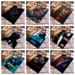 32 Styles 3 Sizes Marvel Comics Spider-Man Venom Double Layer One Side Anime Blanket