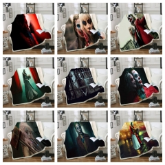 22 Styles 3 Sizes The Joker Double Layer One Side Anime Blanket