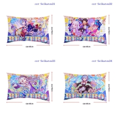 没有枕芯)从零开始的异世界生活Re Zero Kara Hajimeru Isekai Seikatsu长方形抱枕系列40*60CM