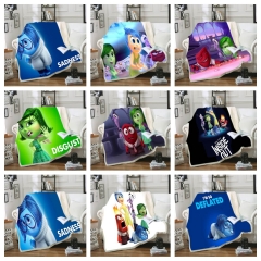 32 Styles 3 Sizes Inside Out Double Layer One Side Anime Blanket