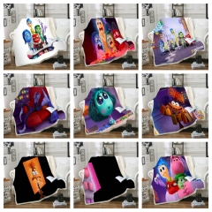 32 Styles 3 Sizes Inside Out Double Layer One Side Anime Blanket