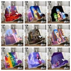 32 Styles 3 Sizes Inside Out Double Layer One Side Anime Blanket